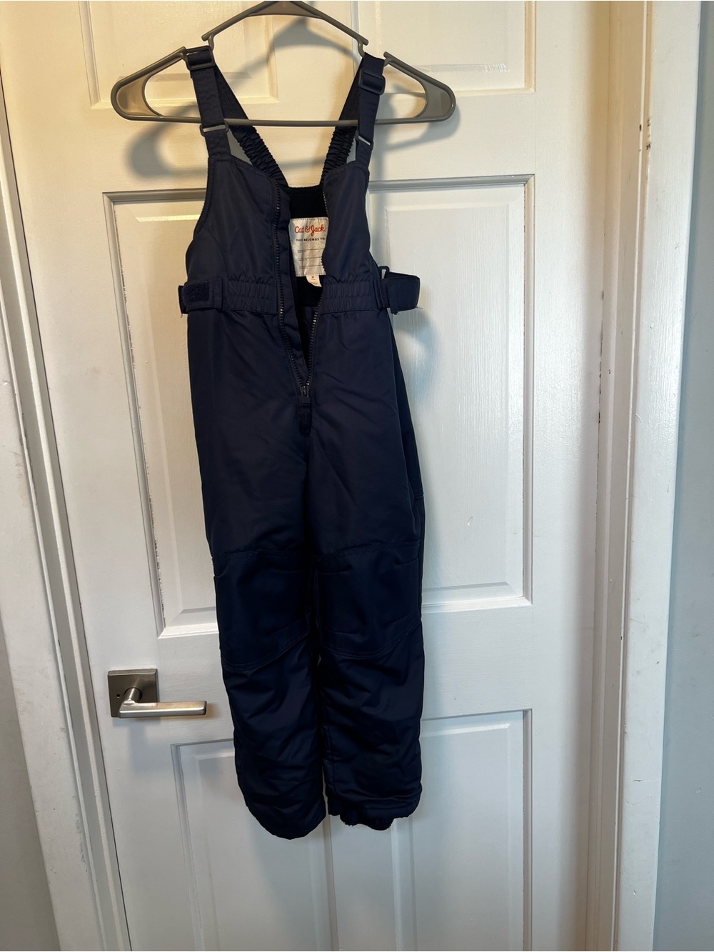 Kids Navy Blue Insulated Snow suit Overalls